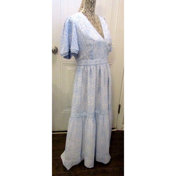 Gretchen Scott Le Marais Maxi Dress NWT Sultans Dining Room Retail $209 Size S - Picture 10 of 13